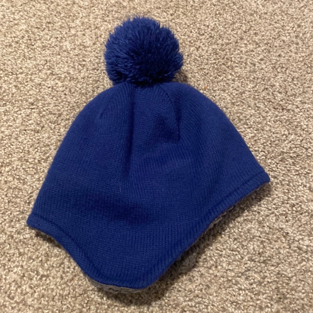 Toddler fleece lined hat